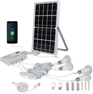 Kit d'Éclairage Solaire Portable